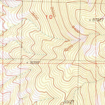 United States Geological Survey Third Butte East, NV (1986, 24000-Scale) digital map