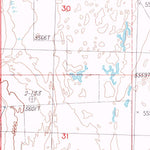 United States Geological Survey Third Butte West, NV (1986, 24000-Scale) digital map