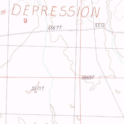 United States Geological Survey Third Butte West, NV (1993, 24000-Scale) digital map