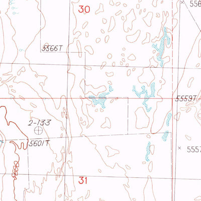 United States Geological Survey Third Butte West, NV (1993, 24000-Scale) digital map