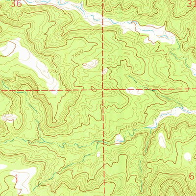 United States Geological Survey Third Canyon, NM (1964, 24000-Scale) digital map