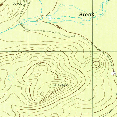 United States Geological Survey Third Musquacook Lake, ME (1986, 24000-Scale) digital map