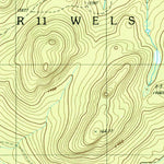 United States Geological Survey Third Musquacook Lake, ME (1986, 24000-Scale) digital map