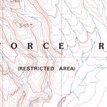 United States Geological Survey Thirsty Canyon NW, NV (1986, 24000-Scale) digital map