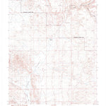 United States Geological Survey Thirsty Canyon SW, NV (1986, 24000-Scale) digital map