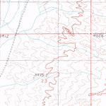 United States Geological Survey Thirsty Canyon SW, NV (1986, 24000-Scale) digital map