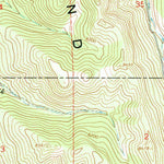 United States Geological Survey Thirteenmile Creek, CO (1966, 24000-Scale) digital map
