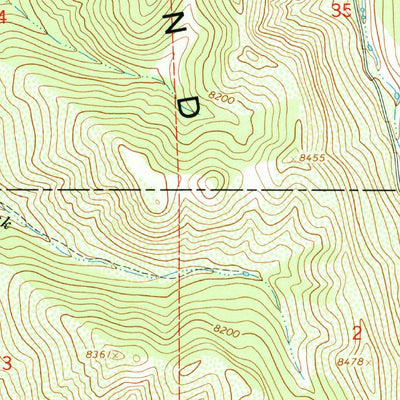 United States Geological Survey Thirteenmile Creek, CO (1966, 24000-Scale) digital map