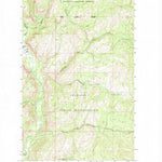 United States Geological Survey Thirteenmile Creek, WA (1989, 24000-Scale) digital map