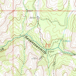 United States Geological Survey Thirteenmile Creek, WA (1989, 24000-Scale) digital map