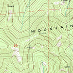 United States Geological Survey Thirtynine Mile Mountain, CO (1983, 24000-Scale) digital map