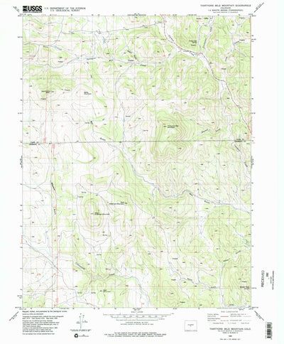 United States Geological Survey Thirtyone Mile Mountain, CO (1983, 24000-Scale) digital map