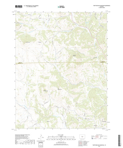 United States Geological Survey Thirtyone Mile Mountain, CO (2019, 24000-Scale) digital map