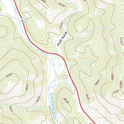 United States Geological Survey Thirtyone Mile Mountain, CO (2019, 24000-Scale) digital map