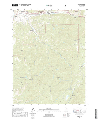 United States Geological Survey Thistle, UT (2020, 24000-Scale) digital map