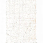 United States Geological Survey Thoeny Hills West, MT (1984, 24000-Scale) digital map