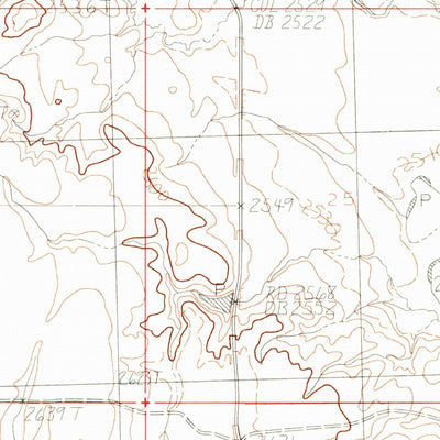 United States Geological Survey Thoeny, MT (1984, 24000-Scale) digital map