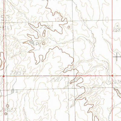 United States Geological Survey Thoeny, MT (1984, 24000-Scale) digital map