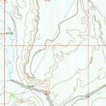 United States Geological Survey Thoman School, WY (1963, 24000-Scale) digital map
