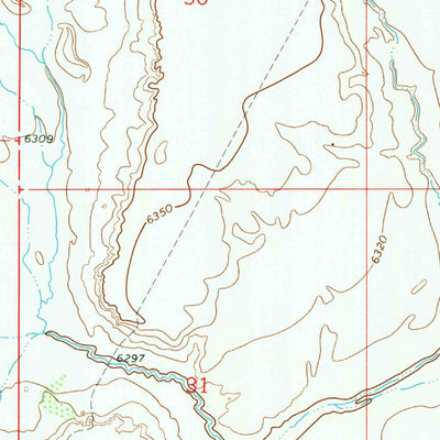 United States Geological Survey Thoman School, WY (1963, 24000-Scale) digital map