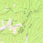 United States Geological Survey Thomas, KY (1954, 24000-Scale) digital map