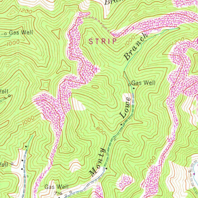 United States Geological Survey Thomas, KY (1954, 24000-Scale) digital map