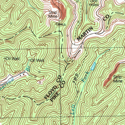 United States Geological Survey Thomas, KY (1992, 24000-Scale) digital map
