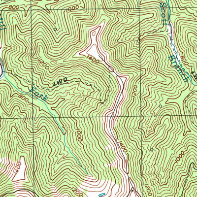 United States Geological Survey Thomas, KY (1992, 24000-Scale) digital map