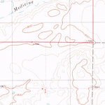 United States Geological Survey Thomas Lake, SD (1978, 24000-Scale) digital map