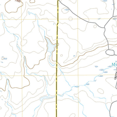 United States Geological Survey Thomas Lake SW, SD (2017, 24000-Scale) digital map