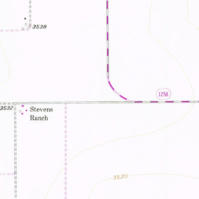 United States Geological Survey Thomas Ranch, TX (1956, 24000-Scale) digital map