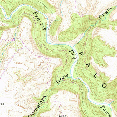 United States Geological Survey Thomas Ranch, TX (1956, 24000-Scale) digital map