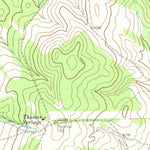 United States Geological Survey Thomas Springs, TX (1961, 24000-Scale) digital map