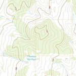United States Geological Survey Thomas Springs, TX (2022, 24000-Scale) digital map