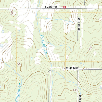 United States Geological Survey Thomas Springs, TX (2022, 24000-Scale) digital map