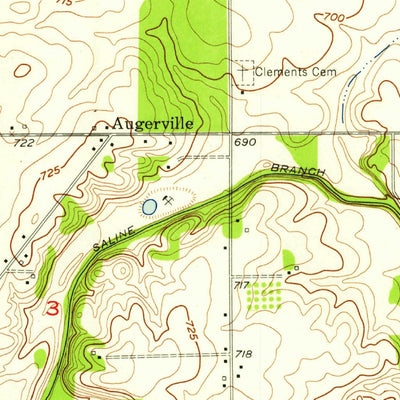 United States Geological Survey Thomasboro, IL (1957, 24000-Scale) digital map