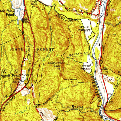 United States Geological Survey Thomaston, CT (1956, 31680-Scale) digital map