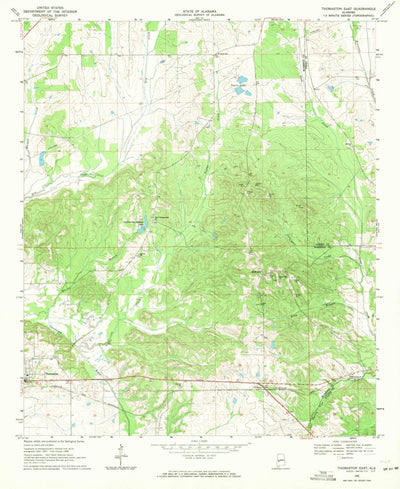 United States Geological Survey Thomaston East, AL (1968, 24000-Scale) digital map