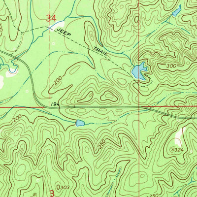 United States Geological Survey Thomaston East, AL (1968, 24000-Scale) digital map