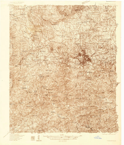 United States Geological Survey Thomaston, GA (1935, 48000-Scale) digital map
