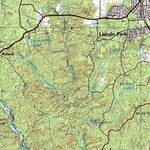 United States Geological Survey Thomaston, GA (1981, 100000-Scale) digital map