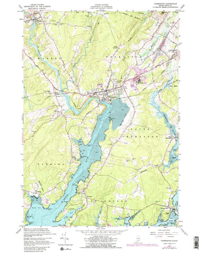 United States Geological Survey Thomaston, ME (1955, 24000-Scale) digital map