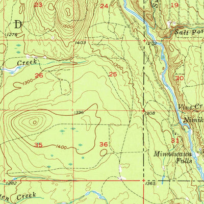 United States Geological Survey Thomaston, MI (1956, 62500-Scale) digital map