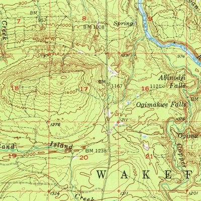 United States Geological Survey Thomaston, MI (1956, 62500-Scale) digital map