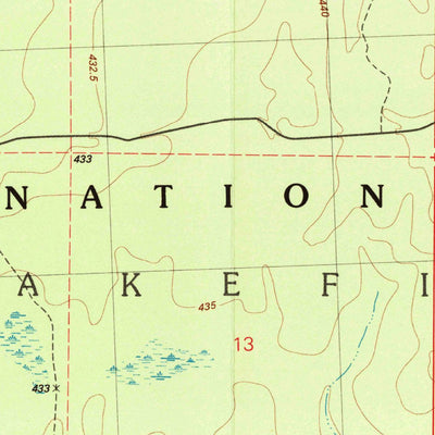 United States Geological Survey Thomaston, MI (1981, 25000-Scale) digital map