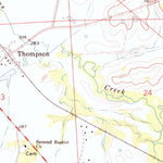 United States Geological Survey Thompson, AL (1971, 24000-Scale) digital map