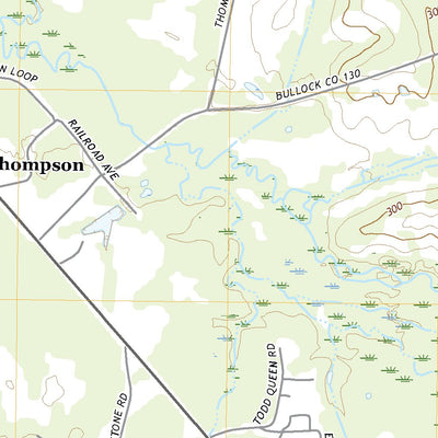 United States Geological Survey Thompson, AL (2020, 24000-Scale) digital map