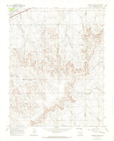 United States Geological Survey Thompson Arroyo, CO (1966, 24000-Scale) digital map