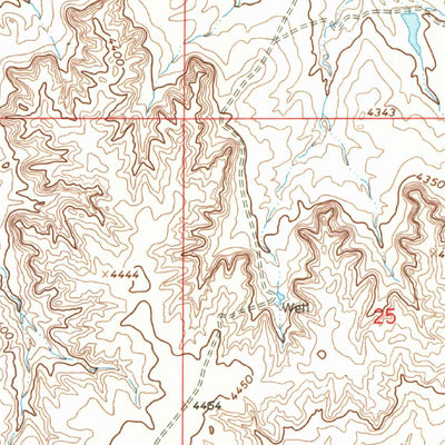 United States Geological Survey Thompson Arroyo, CO (1966, 24000-Scale) digital map