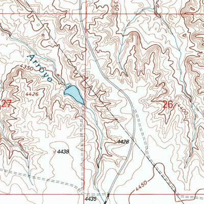 United States Geological Survey Thompson Arroyo, CO (1996, 24000-Scale) digital map